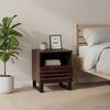 vidaXL Bedside Cabinet 40x34x46 cm Solid Wood Mango