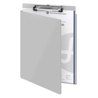 WESTCOTT Clipboard with Protective Cover A4 Aluminium