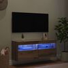 vidaXL TV Wall Cabinet Artisan Oak 100 x 30 x 40 cm Engineered Wood