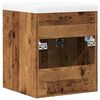 vidaXL 2 Piece Bathroom Furniture Set Old Wood Engineered Wood
