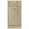 vidaXL Drawer Bottom Cabinet Lyon Sonoma Oak 40x46x81.5 cm Engineered Wood