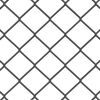 vidaXL Fence Post Grey 10 x 0.4 m (60 x 60 mm mesh) Steel and PVC