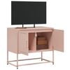 vidaXL TV Cabinet Pink 68.5x39x60.5 cm Steel