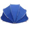 vidaXL Pool Dome Folding Manual Blue 336 x 322 x 160 cm