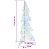 vidaXL Christmas Tree with 100 LEDs Multicolour 120 cm Acrylic