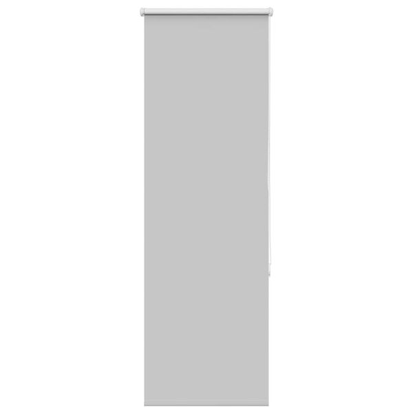 vidaXL Roller Blind Blackout Light Grey 50x175 cm Fabric Width 45.7 cm Polyester