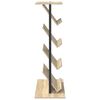 vidaXL Magazine Rack Sonoma Oak 68 x 40 x 123.5 cm Engineered Wood