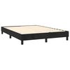 vidaXL Box Spring Bed Frame Black Double Velvet (UK/IE/FI/NO only)