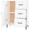 vidaXL Sideboard White 69.5x34x90 cm Engineered Wood