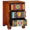 vidaXL Bedside Cabinet 40x40x60 cm Solid Wood Acacia
