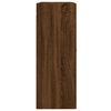 vidaXL Wall Mounted Cabinet Brown Oak 69.5x34x90 cm Engineered Wood