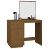 vidaXL Dressing Table Honey Brown 95x50x134 cm Solid Wood Pine