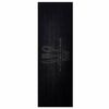 vidaXL Kitchen Rug Cutlery Black 180 x 60 cm Velvet