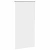 vidaXL Roller Blind Blackout White 65x130 cm Fabric Width 60.7 cm Polyester