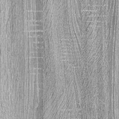 vidaXL 3 Piece Book/TV Cabinet Set Grey Sonoma 180x30x180 cm