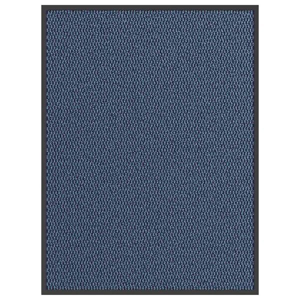 vidaXL Doormat Blue 90x120 cm