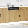 vidaXL Dishwasher Panel&nbsp;Kalmar&nbsp;Artisan Oak 60x1.5x67 cm Engineered Wood