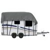 vidaXL Caravan Roof Cover Grey 600x300 cm Non-woven Fabric