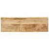 vidaXL Console Table with Live Edge 105x33x76 cm Solid Wood Mango