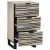 vidaXL Media Storage Cabinets & Racks White and Black 40 x 33 x 75 cm