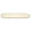vidaXL Pallet Cushion for suitable for Seat / Backrest with Pillow Cream