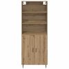 vidaXL Highboard Artisan Oak 69.5 x 34 x 180 cm