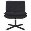 vidaXL Swivel Relaxing Chair Black 63 x 75 x 76 cm Velvet