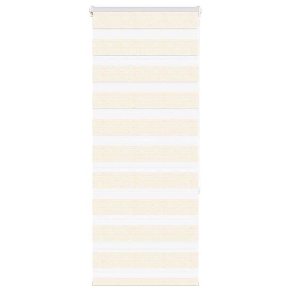 vidaXL Zebra Blind Marble Beige 60x150 cm Fabric Width 55.9 cm Polyester