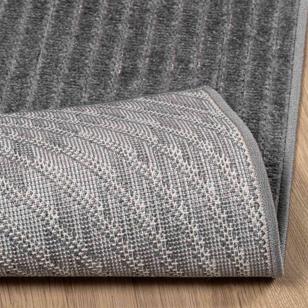vidaXL Area Rugs Square Anthracite 120 x 120 cm