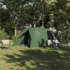 vidaXL Dome Tent with Removable Rainfly Green 455 x 252 x 178 cm