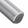 vidaXL Threaded Rod 1000 pcs Silver Steel