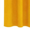 vidaXL Blackout Curtains 2 pcs Mustard Yellow 140 x 245 cm Velvet