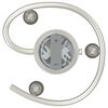 vidaXL Ceiling Spotlight Nickel 24 x 22 x 12.5 cm Metal