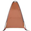 vidaXL Storage Tent 9 Compartments Grey and Orange Waterproof