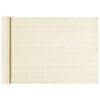 vidaXL Balcony Screen Cream 75x600 cm HDPE