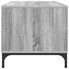 vidaXL Coffee Table Grey Sonoma 90 x 49 x 46 cm Engineered Wood