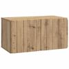 vidaXL Wall-Mounted TV Cabinet Artisan Oak 59.5 x 31 x 30 cm