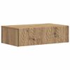 vidaXL Wall-Mounted Side Table 87.5 x 34.5 x 17 cm Engineered Wood