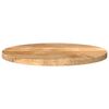 vidaXL Table Top &Oslash; 50x2.5 cm Round Solid Wood Mango