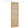 vidaXL Sliding Door ORKDAL 73.5 x 211 cm Solid Pine Wood