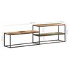 vidaXL TV Cabinet 180x30x50 cm Solid Reclaimed Wood