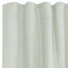 vidaXL Voile Curtains with Rod Pockets 2 pcs Light Grey