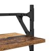 vidaXL Wall Shelf Set 6 pcs Old Wood 100 x 25 x 30 cm Engineered Wood