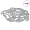vidaXL Keyhole Hanger 3673 pcs Silver 45 x 16 x 3.5 mm Iron