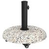 vidaXL Parasol Base Multicolour and Black 45 x 45 x 40 cm