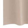 vidaXL Blackout Curtains with Rings 2 pcs Taupe 140 x 140 cm Polyester