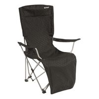 Outwell Folding Camping Lounger Catamarca Black