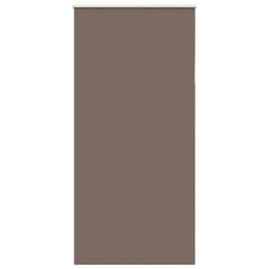 vidaXL Roller Blind Blackout Coffee 115x230 cm Fabric Width 110.7 cm Polyester