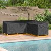 vidaXL Outdoor Furniture Cover 220 x 220 x 80 cm 600D Oxford Fabric