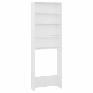 vidaXL Washing Machine Cabinet White 64x24x190 cm